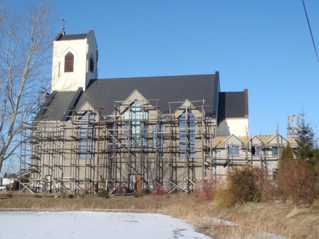 Budowa kościoła - 2011