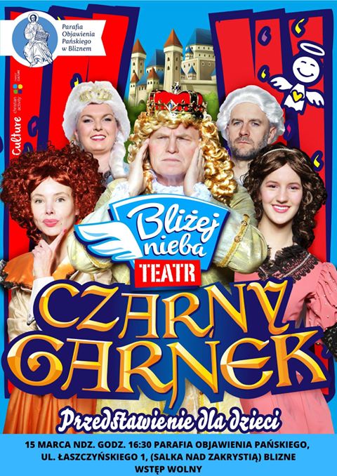 teatr bliżej nieba czarny garnek
