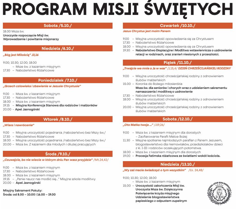 misje 2024.10 program