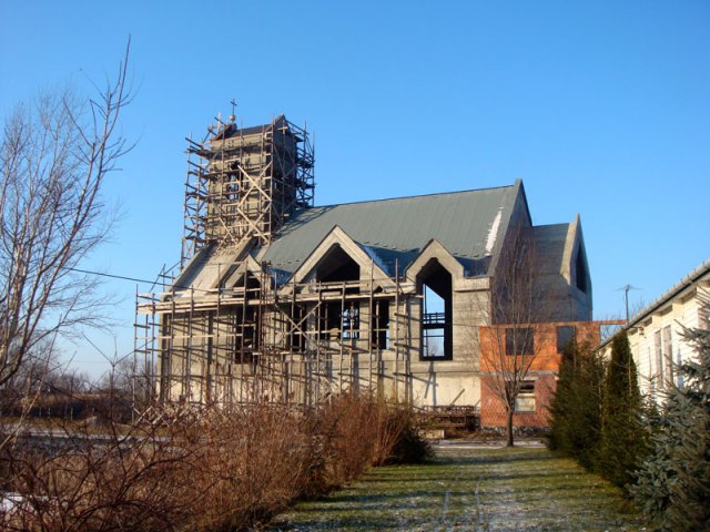 Budowa kościoła - 2008
