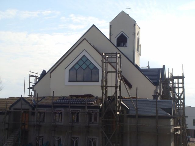 Budowa kościoła - 2011